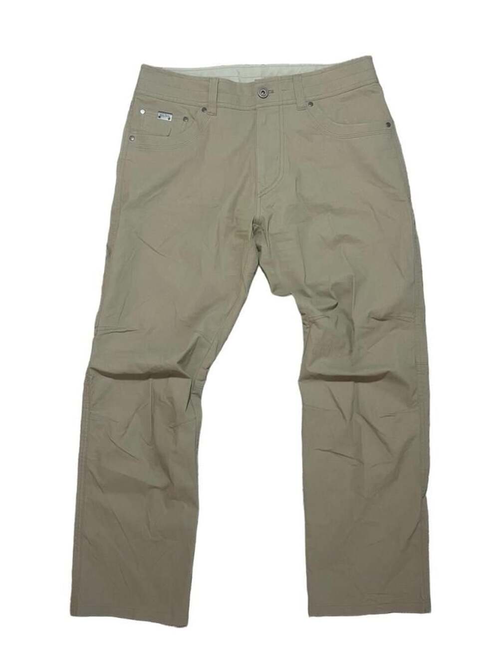 Men's Lightweight Khaki Chinos - Relaxed Fit